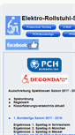 Mobile Screenshot of elektro-rollstuhl-sport.de